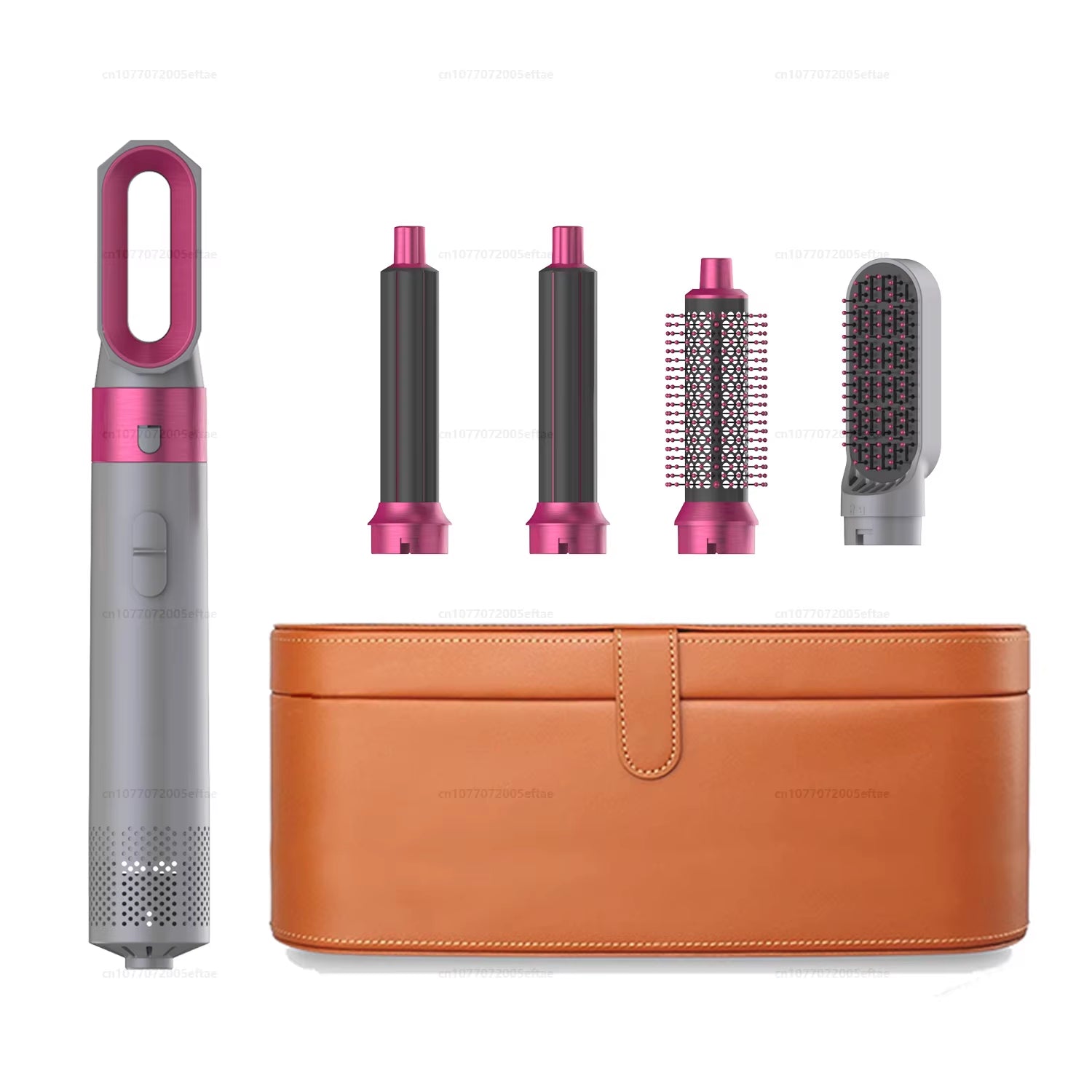5 in 1 Multi Styler Hair Dryer with Curling Barrel Hot Air Brush Styling Tool