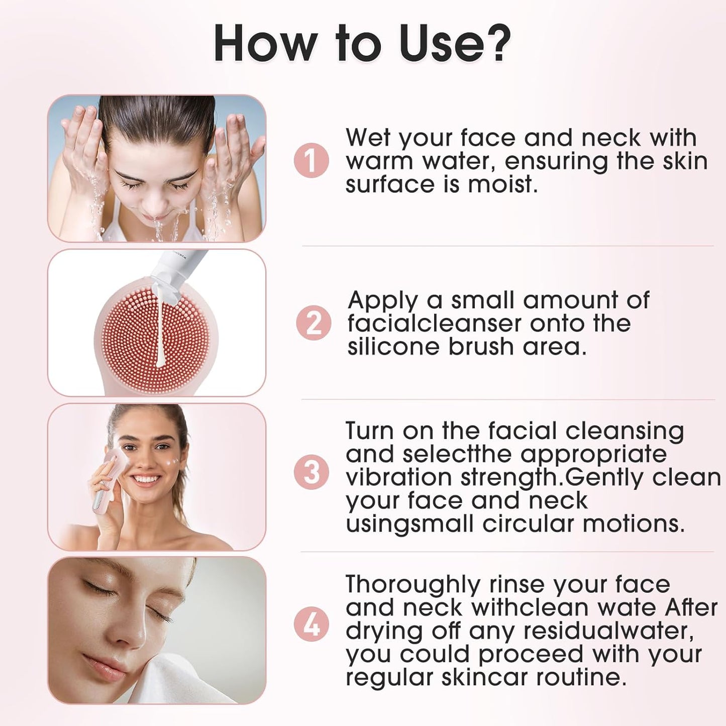 Facial Cleansing Brush