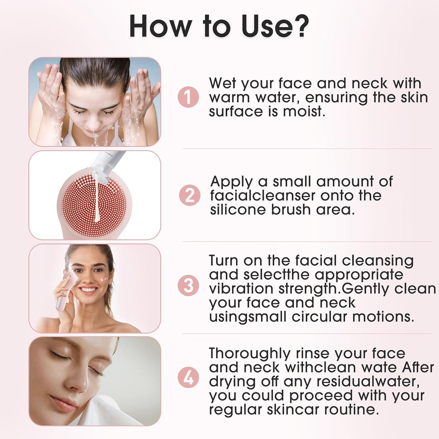 Facial Cleansing Brush