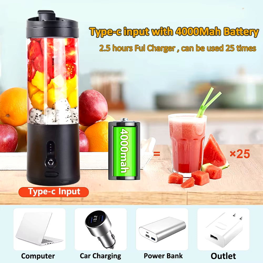 Rechargeable Portable Blender