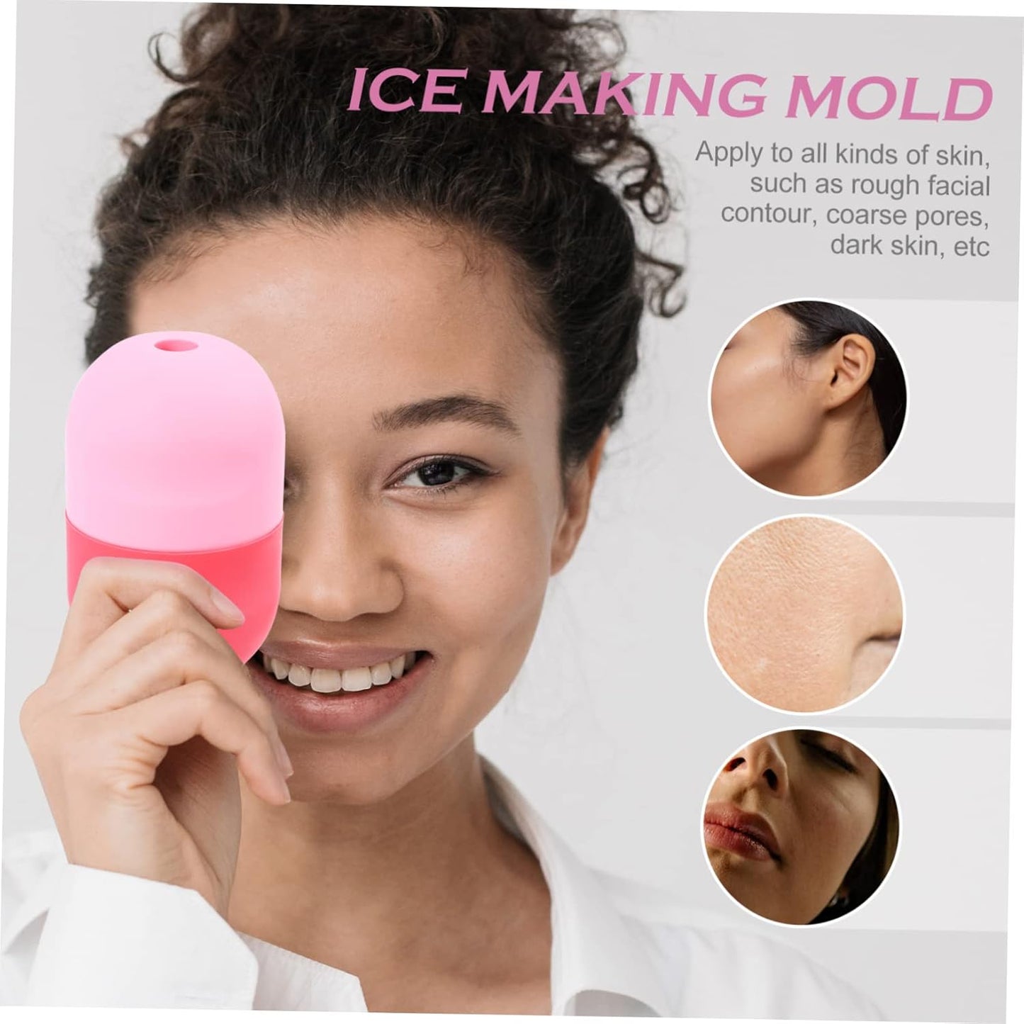 Silicone Ice Face Roller for Skincare Manual Massage