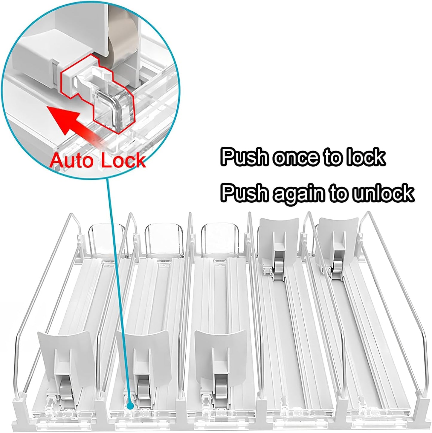 Drink Organizer for Fridge,Automat