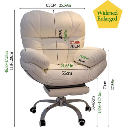 Gaming Chairs Comfortable Office Desk Chairs Armchair for Bedroom, Recliner Chair Home Office Desk Chairs Game Computer Chair Ba