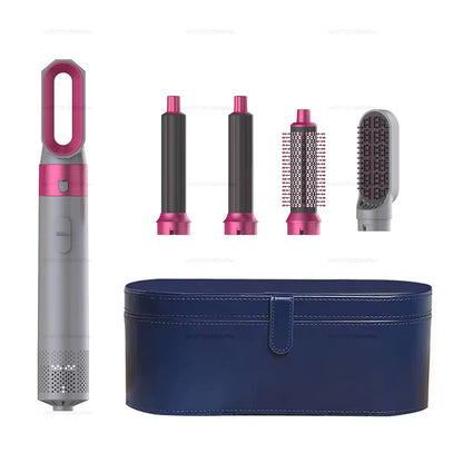 5 in 1 Multi Styler Hair Dryer with Curling Barrel Hot Air Brush Styling Tool 