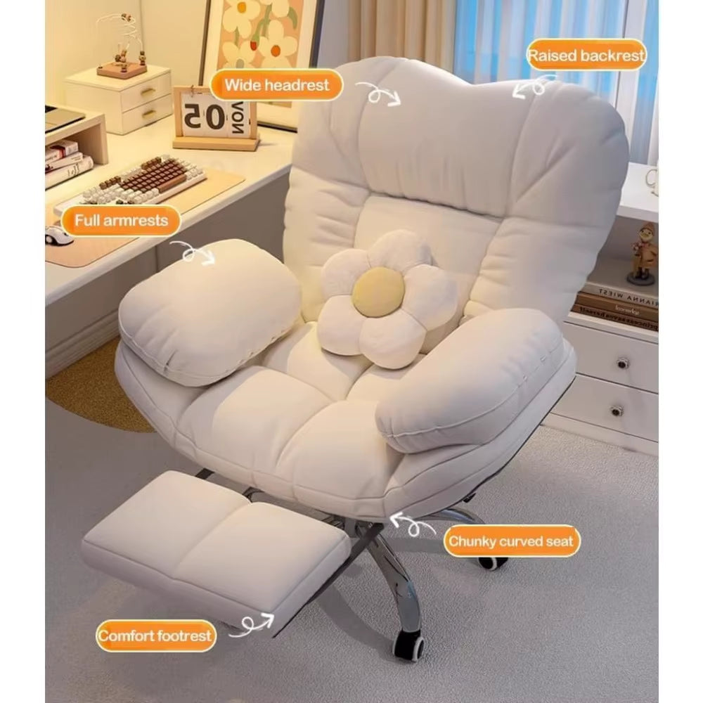 Gaming Chairs Comfortable Office Desk Chairs Armchair for Bedroom, Recliner Chair Home Office Desk Chairs Game Computer Chair Ba