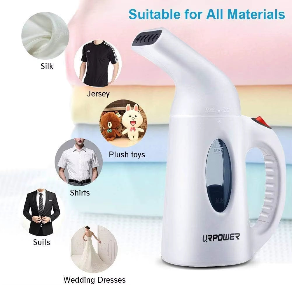 Steamer for Clothes Steamer, Portable Handheld Garment Fabric Steamer Fast Heat-Up Powerful Clothes Steamer with High Capacity
