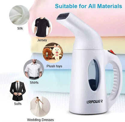 Steamer for Clothes Steamer, Portable Handheld Garment Fabric Steamer Fast Heat-Up Powerful Clothes Steamer with High Capacity