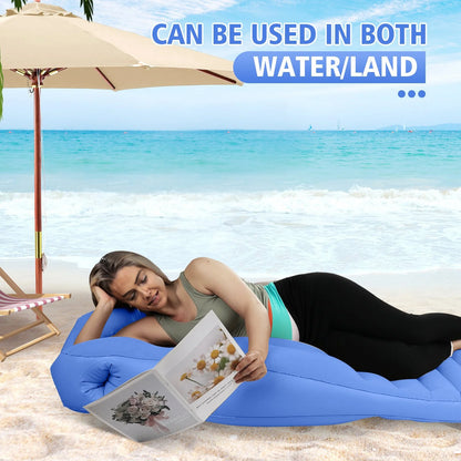 Pregnant Woman Air Mattress with Abdominal Hole,The best for Prone Sleep, PVC Inflatable Maternity Mattress