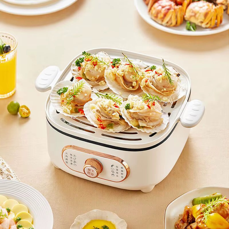 Electric Steamer Multifunctional Household Capacity Multi-Layer Steamer Box Steamer Breakfast Machine