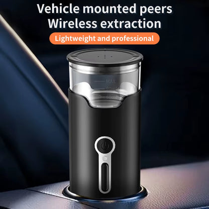 New Small Portable Coffee Maker Electric Capsule Coffee Brewer Portable Coffee Machine Fit Coffee Powder and Coffee Capsule