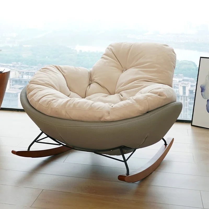 Home Simple Modern Casual Rocking Chair Rocking Chair