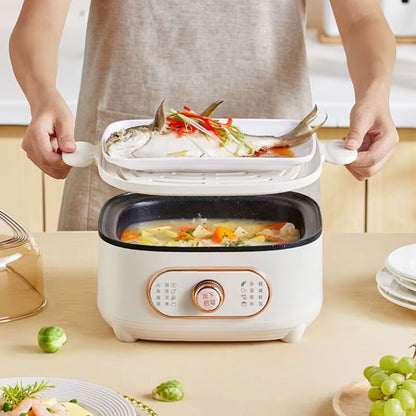 Electric Steamer Multifunctional Household Capacity Multi-Layer Steamer Box Steamer Breakfast Machine