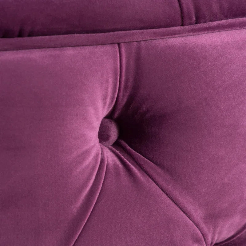 Koehn 29.5" Wide Tufted round Cocktail Ottoman Plush Comfort Versatile Design Durable Build Stylish Aesthetics