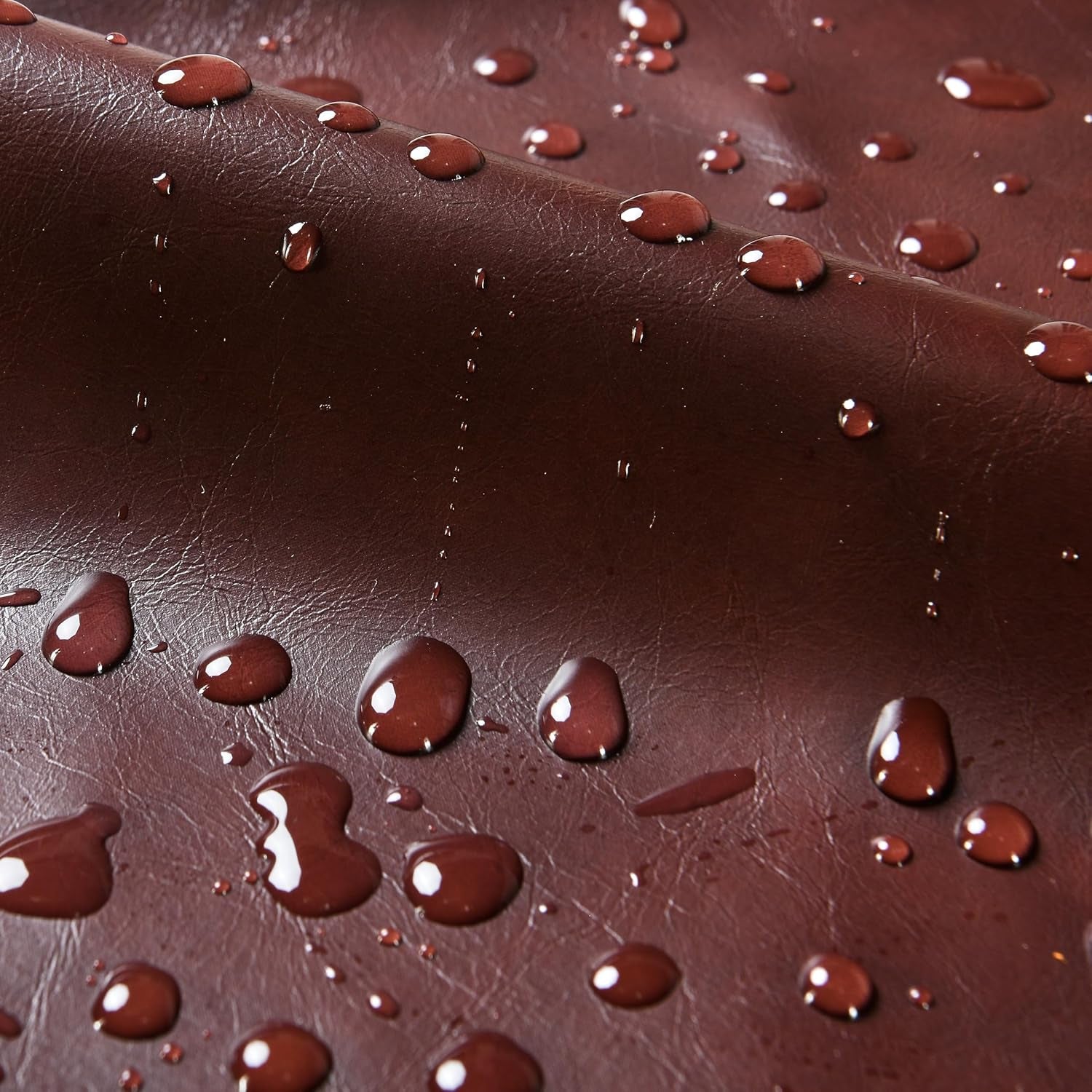 Upholstered Parsons Dining Chairs, Faux Leather Dining Room Kitchen Side Chair with Solid Wood Legs for Living Room Bedroom Outdoor Lounge Guest Cafe