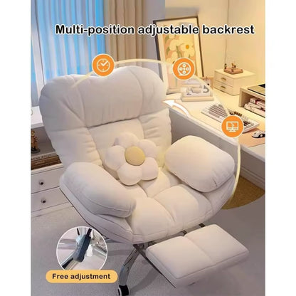 Gaming Chairs Comfortable Office Desk Chairs Armchair for Bedroom, Recliner Chair Home Office Desk Chairs Game Computer Chair Ba