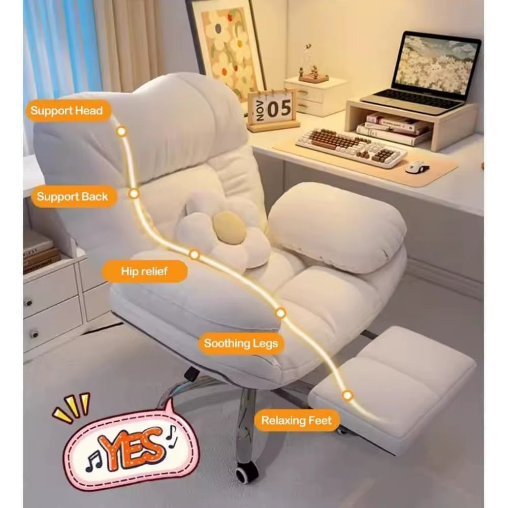 Gaming Chairs Comfortable Office Desk Chairs Armchair for Bedroom, Recliner Chair Home Office Desk Chairs Game Computer Chair Ba