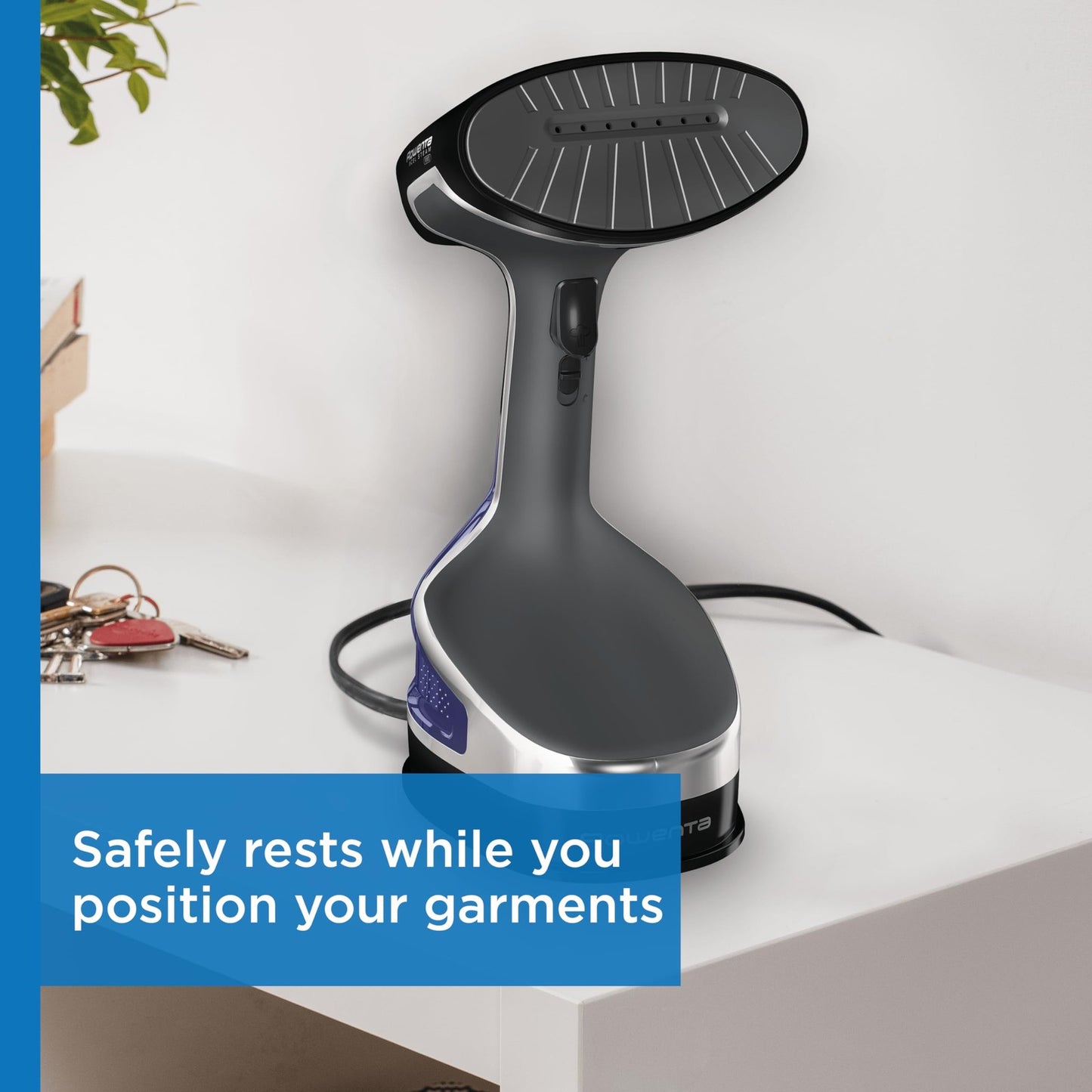 Rowenta X-Cel Handheld Steamer for Clothes 25 Second Heatup, 6.4 Ounce Capacity