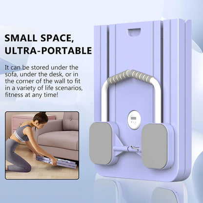 Pilates Reformer Board, Portable and Foldable Abdominal Core Trainer Equipment